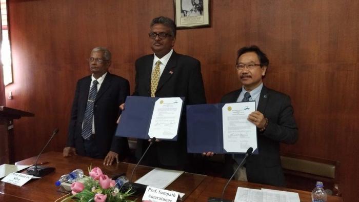 Signed MOU between University of Sri Jayewardenepura and National Sun Yat-sen University