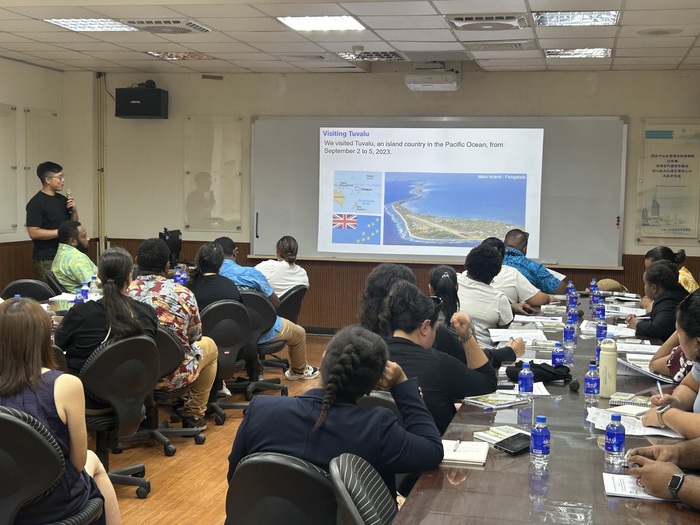 Pacific Islands Leadership Program with Taiwan (PILP) visit in CMS (Oct 18, 2024)Image