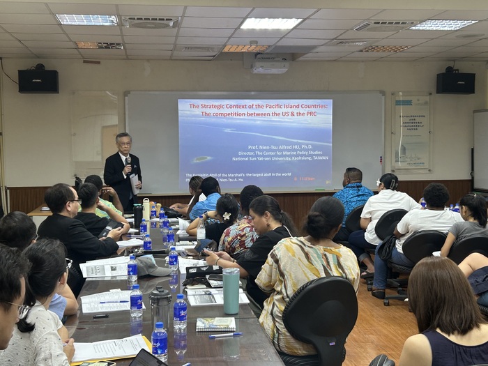 Pacific Islands Leadership Program with Taiwan (PILP) visit in CMS (Oct 18, 2024)Image